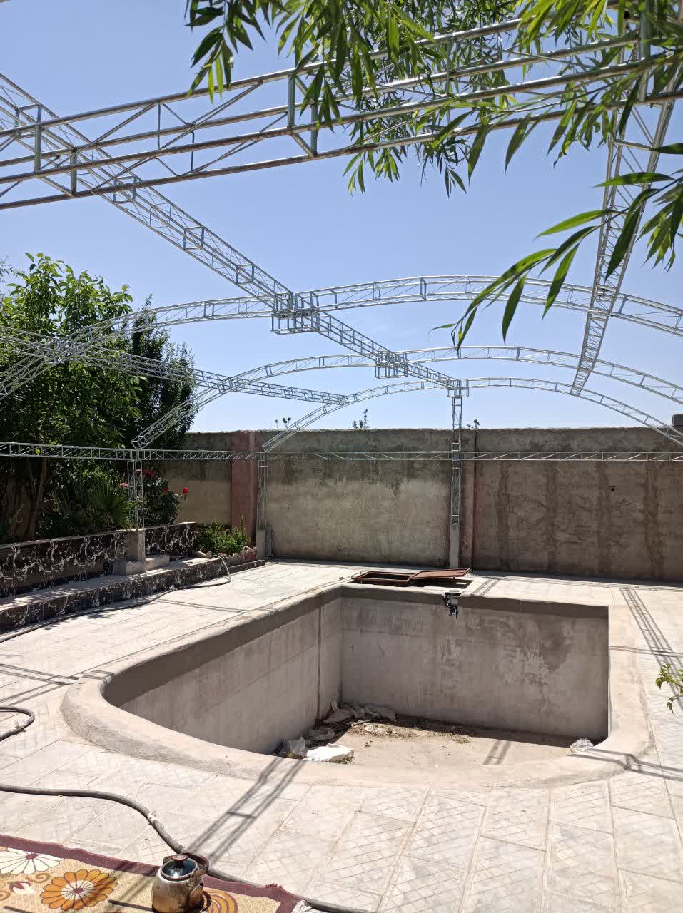 تولید و فروش اسپیس فریم و سازه نمایشگاهی عظیمی در چهاردانگه